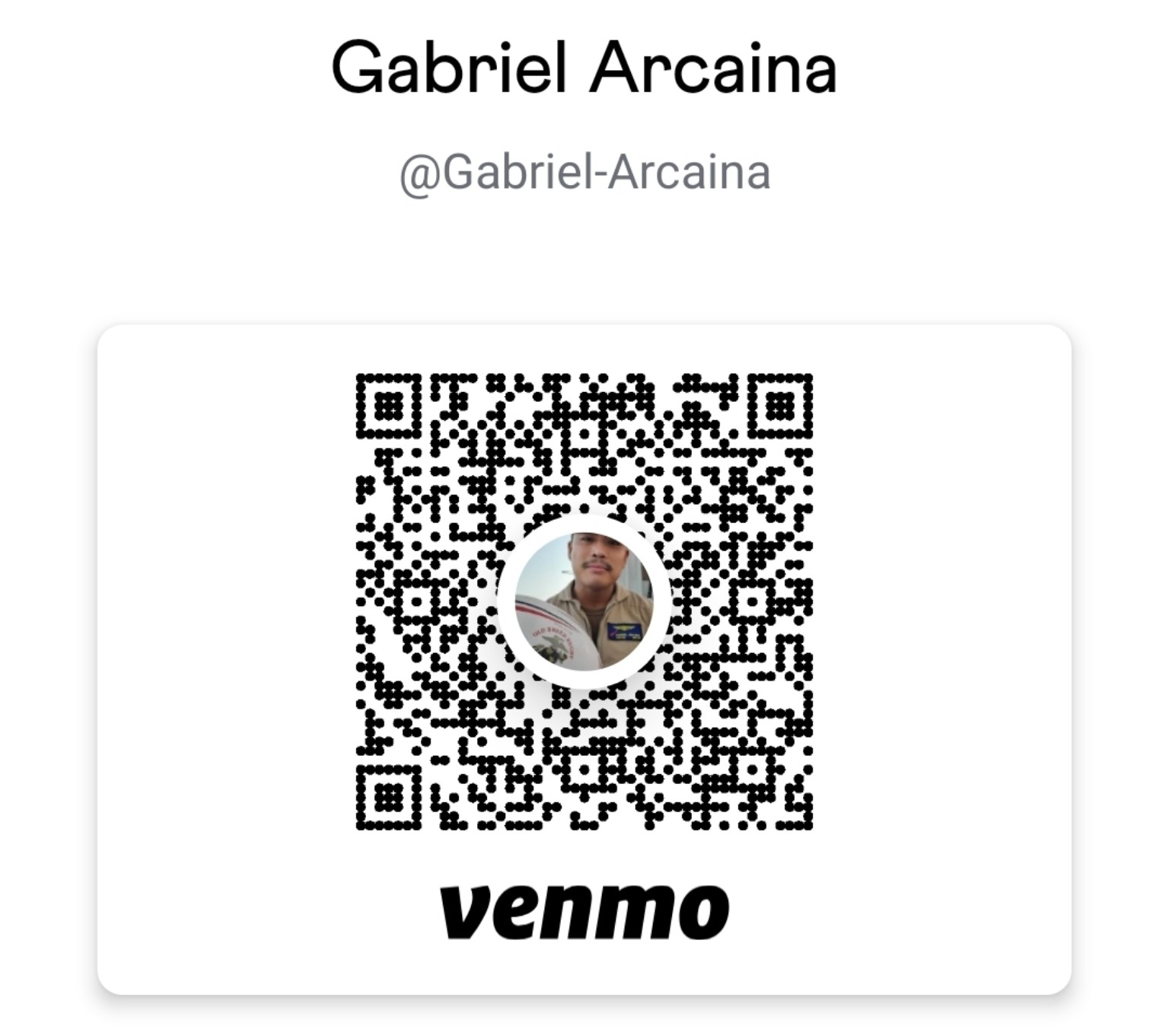 Venmo QR code